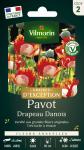 Fleurs - Pavot Drapeau Danois - Graines d'Exception - PACKAGING_RECTO
